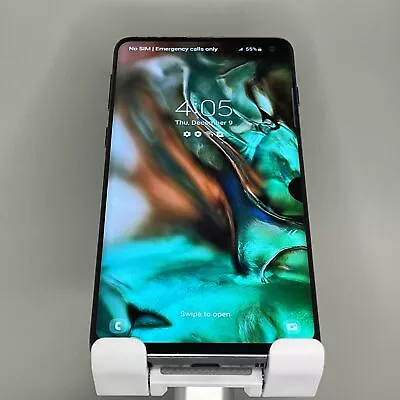 Samsung Galaxy S10 - SM-G973U1 - 128GB - Prism Black (Unlocked)  (s11519) • $72.58