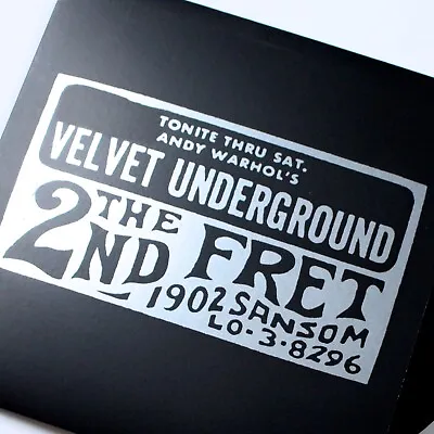 Screen Print Cover Ltd 500 The Velvet Underground 2nd Fret Vinyl Lp Andy Warhol • $99.99