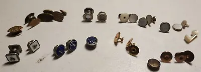 Vintage Lot Of Cufflink Sets And Tie Tacks  See Pictures • $7.50