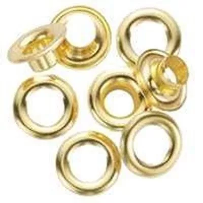 New General Tools 1261-0 Pack Of (24) Solid Brass 1/4  Grommets Refills 2896090 • $2.35