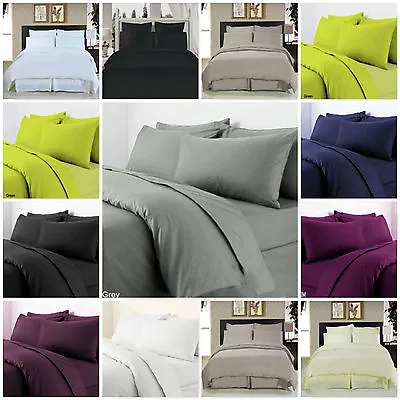 Fitted Sheet Extra Deep 16  (40cm) TC-300 Egyptian Combed Cotton Sateen Quality. • £8.75