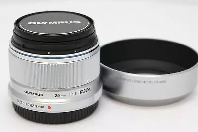 OM SYSTEM OLYMPUS M.Zuiko Digital 25mm F1.8 Lens Silver For Micro Four Thirds • $194.08