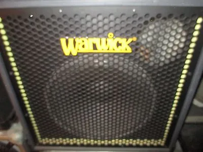 90's WARWICK 1 X 15  BASS CAB - 300 WATTS - Made In GERMANY • £235.61