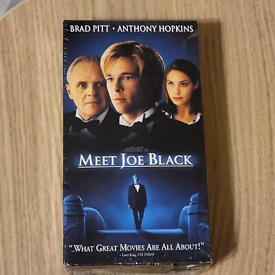 Meet Joe Black VHS 1999 2 Tape Box Set New Factory Sealed • $7.99