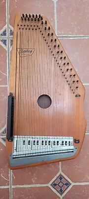 Vintage Oscar Schmidt Autoharp 36 String 12 Chord Maple Wood For Restoration? • $19.99