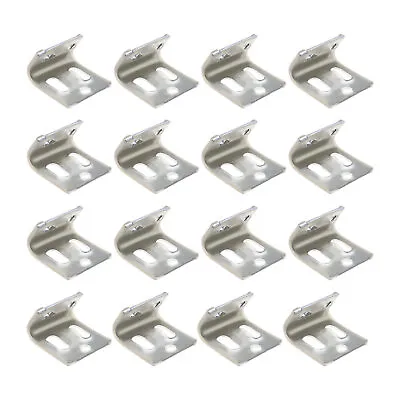 50PCS Upholstery Furniture Spring Clips 5 Holes Chair & Sofa Spring Repair Parts • £13.34