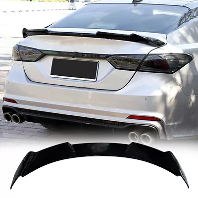 For 2018-2024 Toyota Camry Glossy Black Duckbill Kn Style Rear Trunk Lid Spoiler • $104