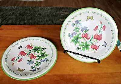 Mikasa Studio Nova Garden Bloom - Set Of 2 Lunch Salad Plates 8  • $12.99