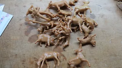 Marx Farm Animals Livestock LOT OF 17 • $9.99