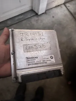 ☑️ 01-06 Bmw E46 M3 S54 Oem Engine Dme Ecu Computer Mss54hp • $600