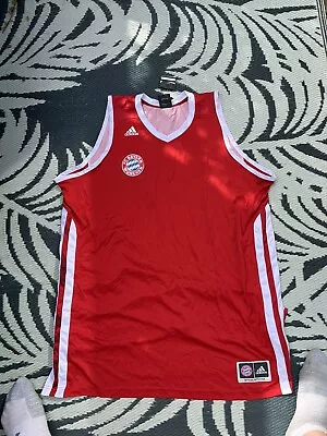 £20 • Buy Bayern Munich Basketball Vest Rare Item Adidas Originals 2xl Xxl New Piece