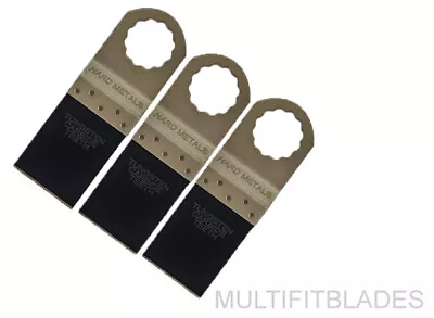 £29.05 • Buy 3x 1-3/8  Tungsten Carbide Saw Blade Tough Metals-Festool Vecturo, Fein Supercut