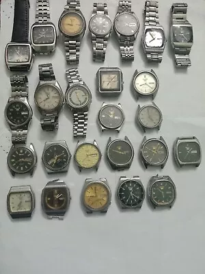 Lot Of 25 Seiko Automatic Vintage Watches • $275