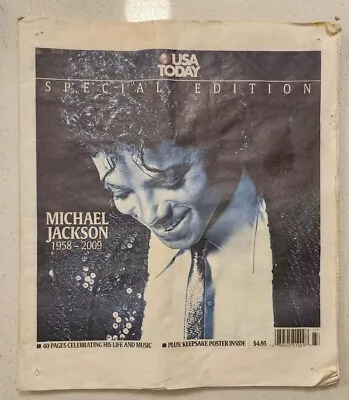 2009 USA Today Michael Jackson Special Edition • $22.99