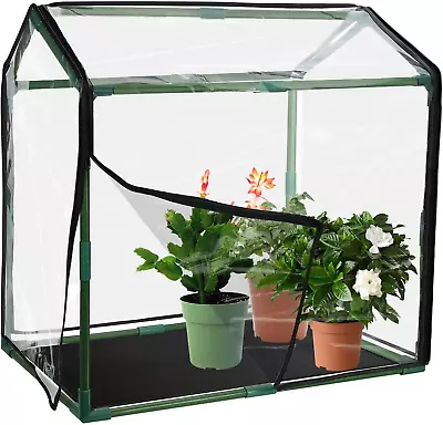 Mini Greenhouse Indoor Tabletop Gardens Greenhouse Portable Green Houses Outside • $23.36