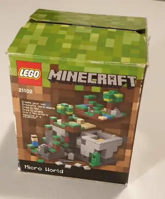 LEGO MINECRAFT Kit No. 21102 Micro World The Forest LEGO CUUSOO **INCOMPLETE** • $16.69