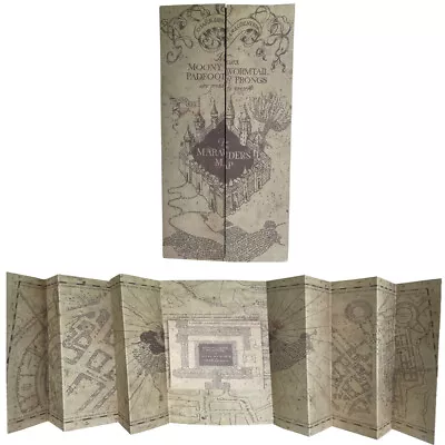 Harry Potter Marauders Map Harried The Marauder's Map + Harry Potter Tickets • $6.59