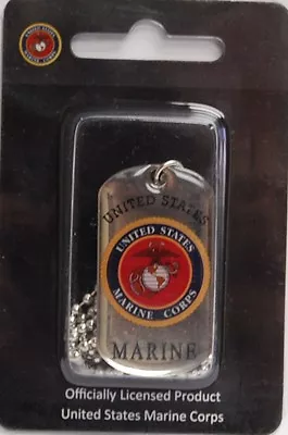 US Marines Novelty Dog Tags 2 For 1 LOW Price TOTAL CLOSEOUT • $7.99
