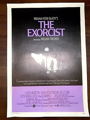 Exorcist - Linda Blair (1974) US One Sheet Movie Poster LB • $200