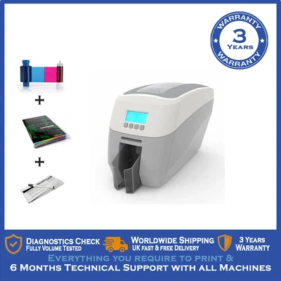 £1799.99 • Buy Magicard 600 (Dual Sided) ID Card Printer With Starter Pack & Support
