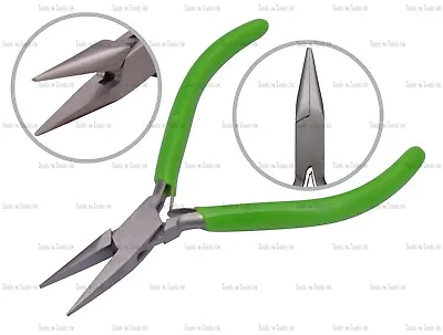 Superfine Snipe Chain Nose Jaws Pliers Beading Jewellery Making Tool Watchmakers • £6.29