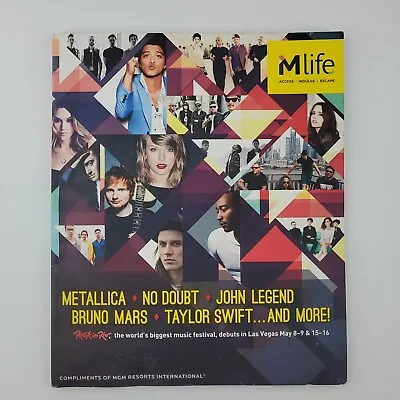 Taylor Swift Bruno Mars Metallica M LIFE Swifty Magazine Las Vegas Nightlife  • $0.99