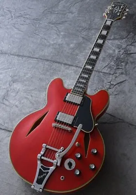 Epiphone Shinichi Ubukata ES-355 Custom Bigsby Ver.02 Sixties Cherry W/Hard Case • $1154.90