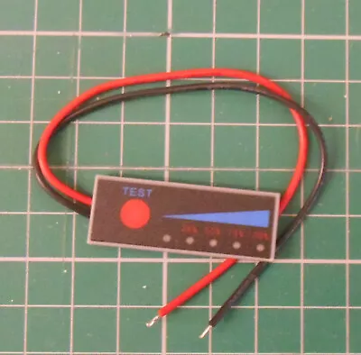 £2 • Buy 3S LiPo Lithium Battery Level Capacity Volts Indicator Tester