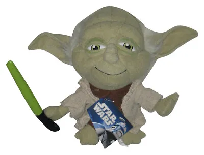 Star Wars Yoda With Lightsaber Comic Images 7-Inch Toy Plush • $26.97