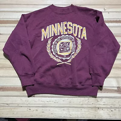 Vintage 90’s Champion University Of Minnesota Crewneck Sweatshirt Size Large • $49.99