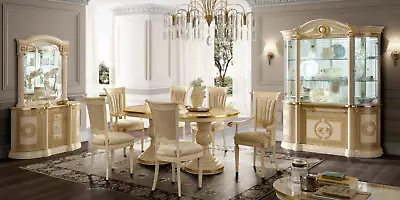 ESF Aida 10 Piece Italian Classic Contemporary Dining Room Set By Camelgroup • $11299