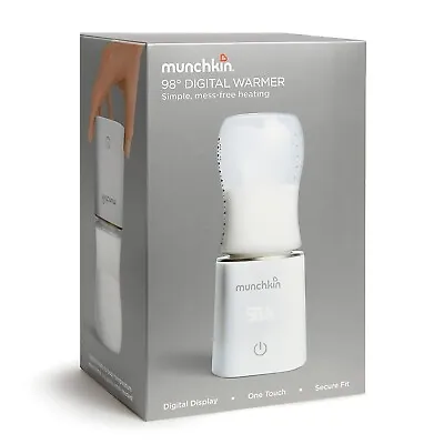 Munchkin 98° Digital Bottle Warmer Perfect Temperature (Plug-in) With 4 Adapters • $19.99