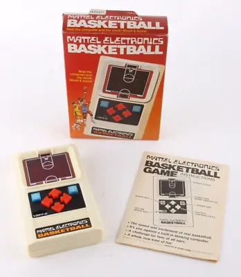 1978 Vintage Basketball Handheld Electronic Game By Mattel - WORKING • $109.95