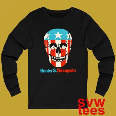 $25.89 • Buy Hunter S. Thompson Long Sleeve Black T-Shirt Size S-2XL