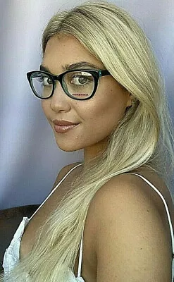 NEW Trendy Mikli By ALAIN MIKLI ML 130 53mm Black Aqua Women's Eyeglasses Frame  • $69.99
