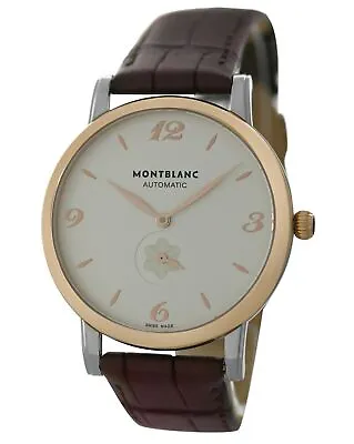 Montblanc Star Classique 107309 Date 18k Rose Gold Steel 39MM Men's Automatic • $2227.35