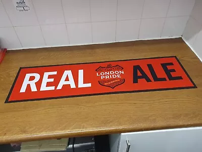 Fullers London Pride - Rubber Backed Bar Runner - Man Cave Home Bar 89cm X 24cm • £19.99