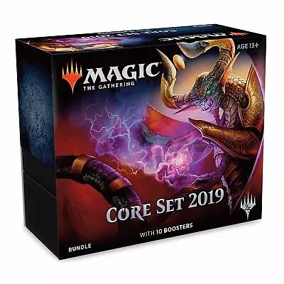 MTG English Core Set 2019 Bundle Brand New English Fat Packs And Bundles • $59.49