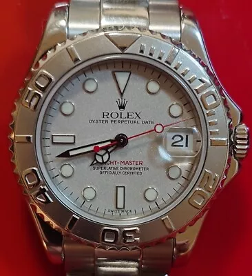 Rolex Yachtmaster Platinum • $6250