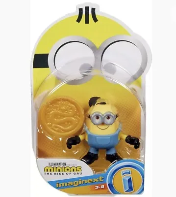 Despicable Me Minions: Rise Of Gru Imaginext Otto With Coin Mini Figure NEW • $9.89