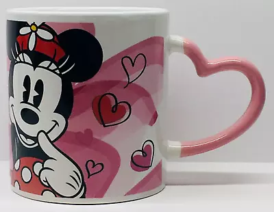 Disney Minnie Mouse Thin Love Valentines Day 4 Coffee Mug Cup By Galerie • $11.95