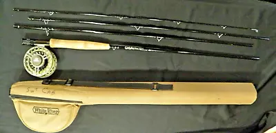 CABELAS WIND RIVER 905-4 - 4 Piece Fly Rod W/Cabelas WR2 Reel & White River Case • $99.99