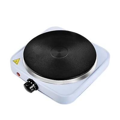 Single Hot Plate Electric Cooker Double Single Portable Table Top Hob 1500 Watts • £17.99