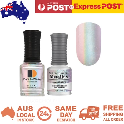 $35.95 • Buy Perfect Match Gel Polish UV LED & Nail Lacquer Duo Metallux MLMS07 Unicorn Tears