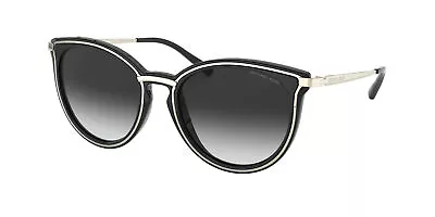 Michael Kors Brisbane MK1077 10148G Sunglasses Women's Gold/Black/Grey 54mm • $59.95