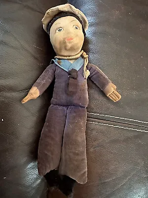 Vintage Antique Norah Wellings British Sailor Doll  Made In England WWI Era • $6.95