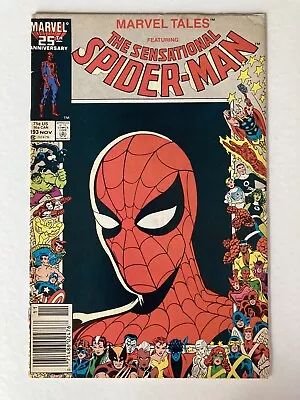 Marvel Tales The Sensational Spiderman #193 25th Anniversary Border— Newsstand • $8.98