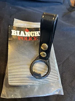 $19.99 • Buy NEW POLICE BIANCHI MODEL BATON RING Night Stick BLACK STANDARD & SIDE HANDLE