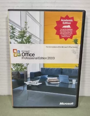 💎 Used Academic Edition Microsoft Office Professional Edition 2003 💎 • $10