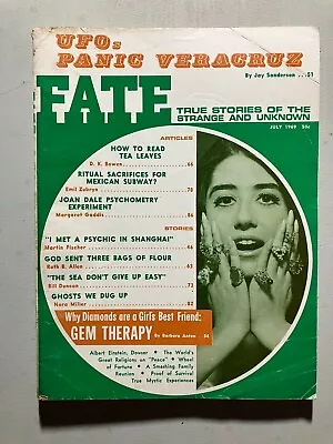 Fate Magazine July 1969 UFOs Tea Lives Psychometry Psychic Shanghai Ghosts • $9.45